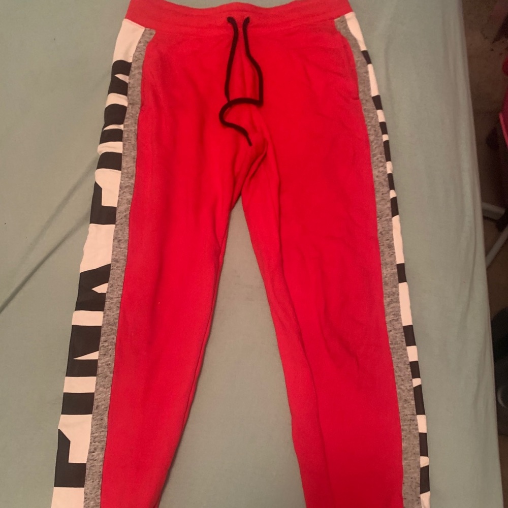 Pink joggers